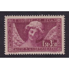 FRANCIA 1930 Yv 256 ESTAMPILLA NUEVA MINT LA SONRISA DEL ANGEL HERMOSA 160 €